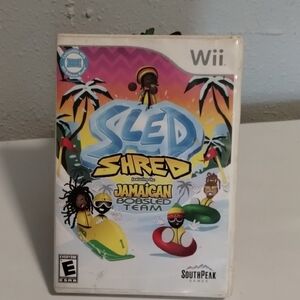 Sled Shred Featuring Jamaican Bobsled Team for Wii - Multicolor